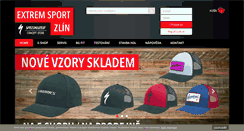 Desktop Screenshot of extremsport.cz