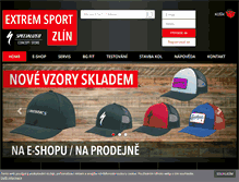 Tablet Screenshot of extremsport.cz
